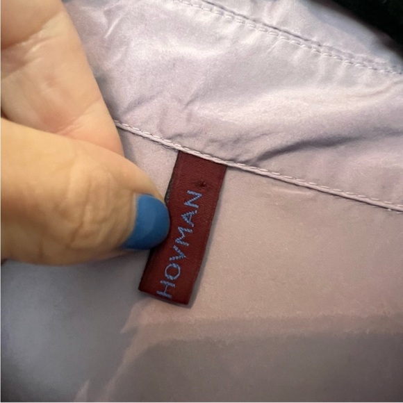 Katharina HOVMAN Oversized Taffeta Blouse Top Shirt Lilac Purple 12 L - Picture 5 of 9